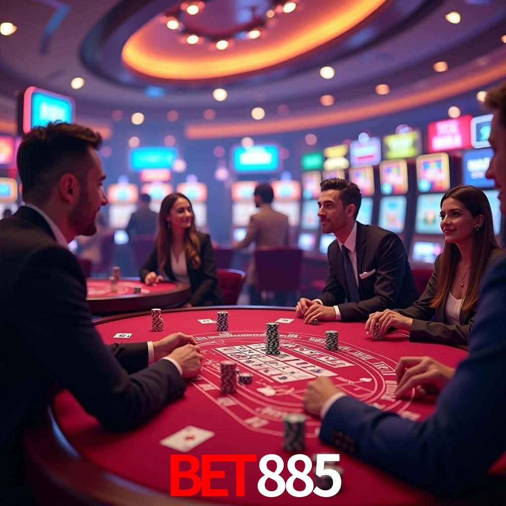 Mesa de Blackjack bet885